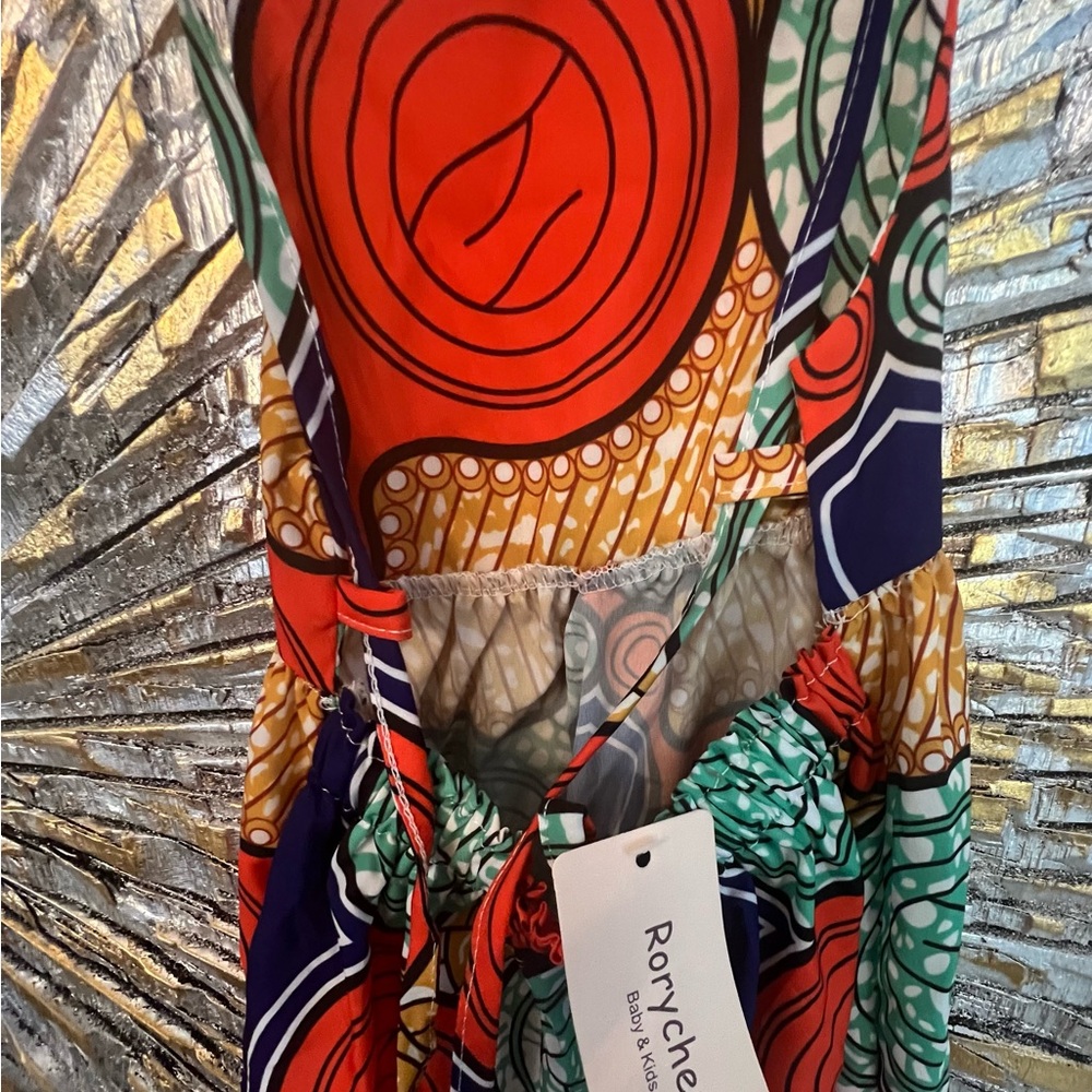 Rorychen Colorful Patterned Dress